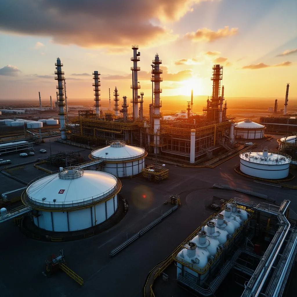 Planta de refinación YPF