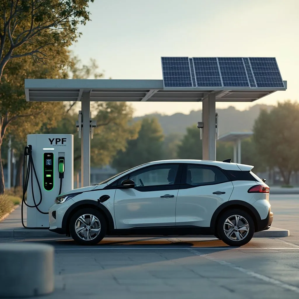 Punto de carga eléctrica YPF